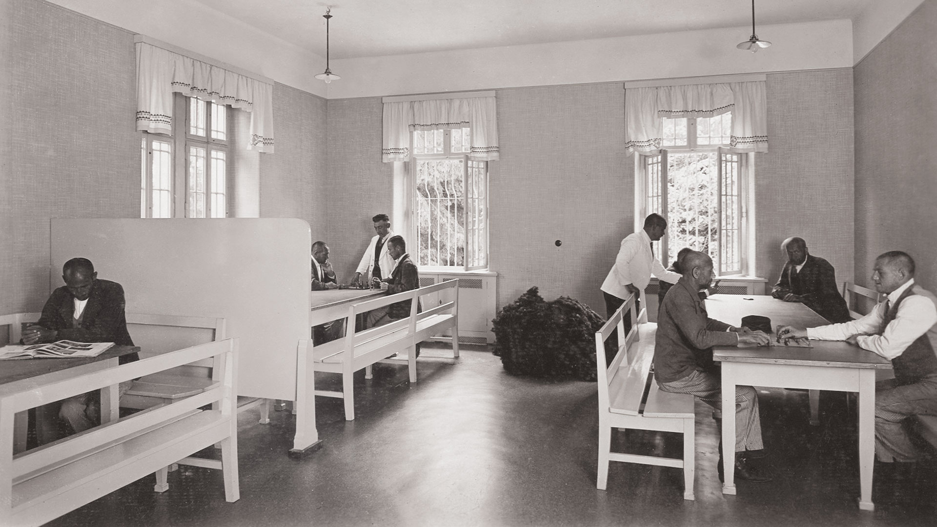 Illenau Achern, frühere Gossherzoglich Badische Heil- & Pflegeanstalt, Gemeinschaftsraum